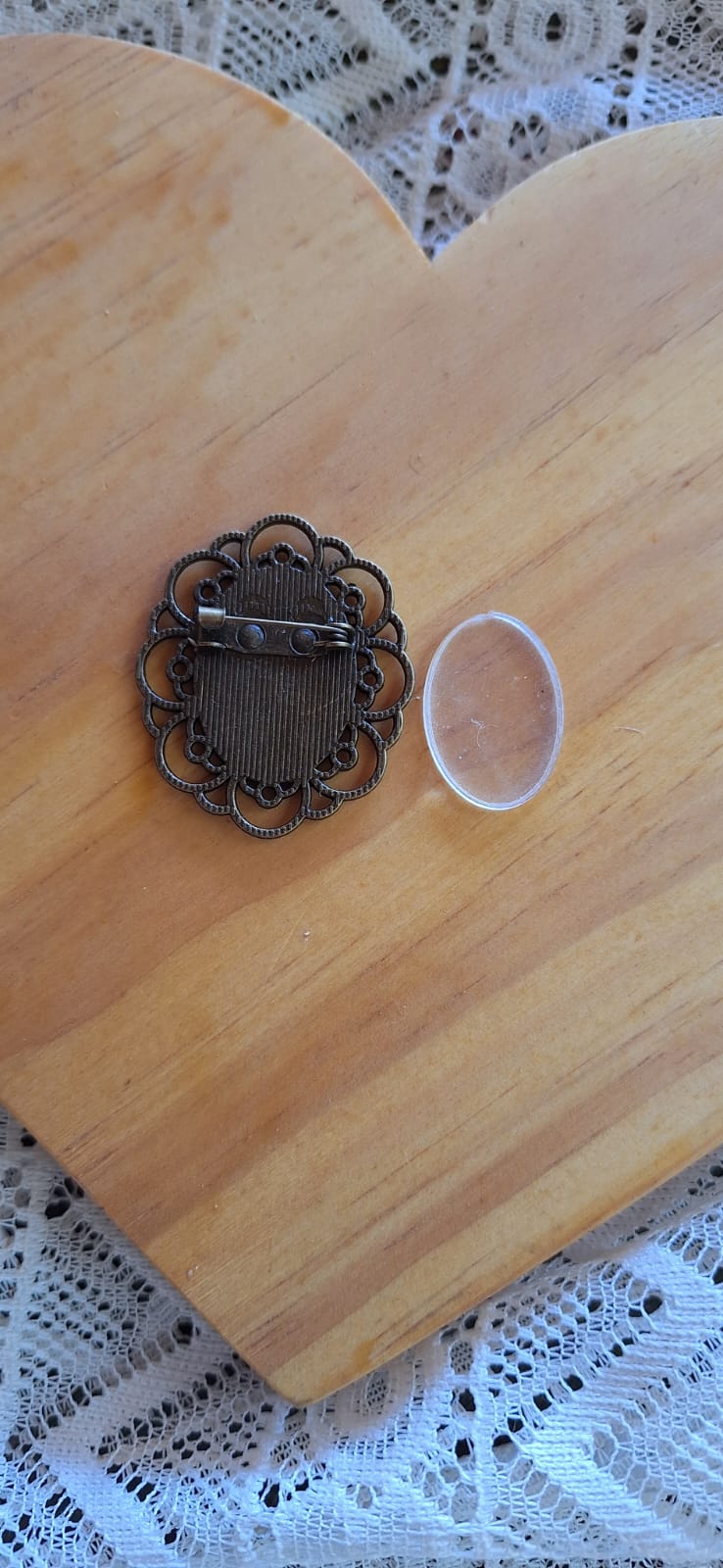 Broche Ouro velho 18mmx25mm